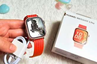 Recenzia: Huawei Watch Fit 5 Pro NFC v oranžovej farbe
