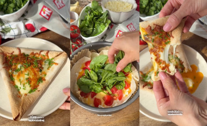 Zapečená tortilla: Chrumkavý FIT recept na obed, večeru aj do krabičky