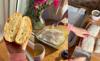 Overnight ciabatta bez miesenia: Chrumkavé pečivo ako z talianskej pekárne