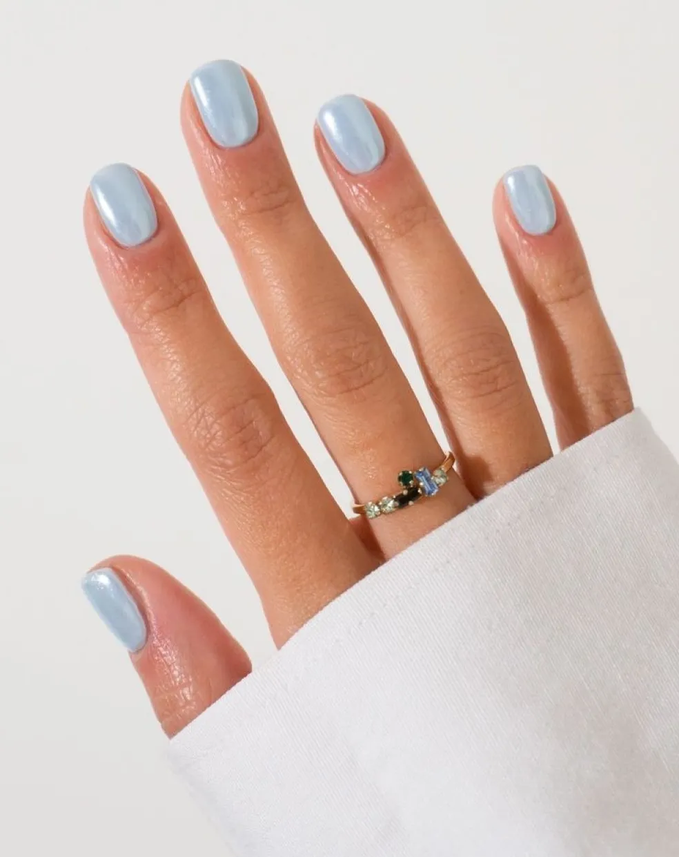 baby blue nechty