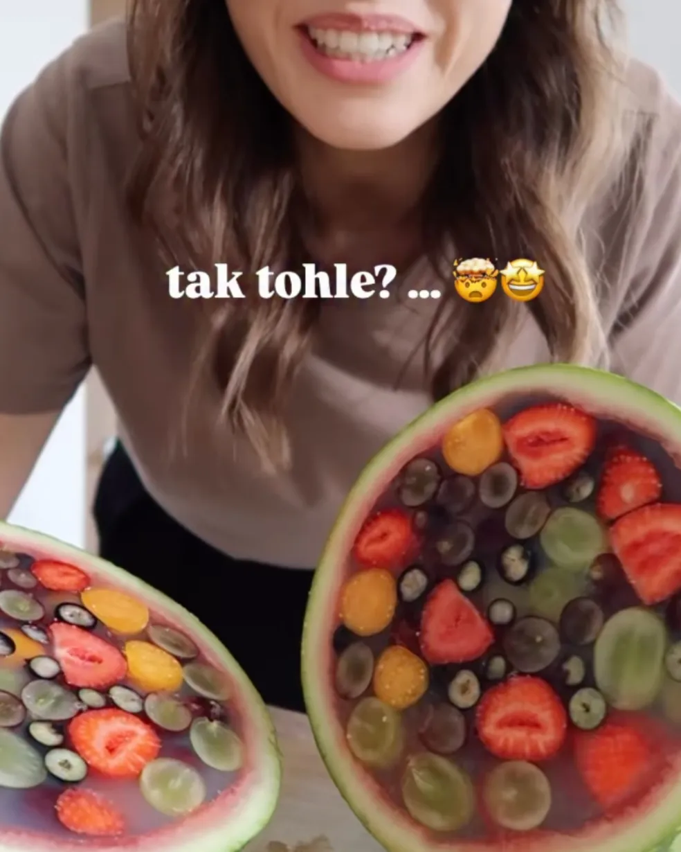 ovocné želé recept