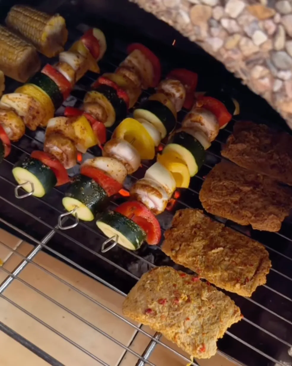 vegetariánske grilovanie