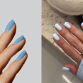 Sky Blue Nails ako nová minimalistická farba leta 2026: Nahrádza nude aj butter yellow