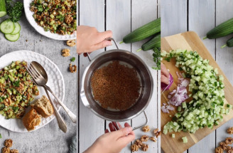 Šošovicový šalát s uhorkou a bylinkami: Svieži letný recept plný bielkovín, ktorý si zamilujete