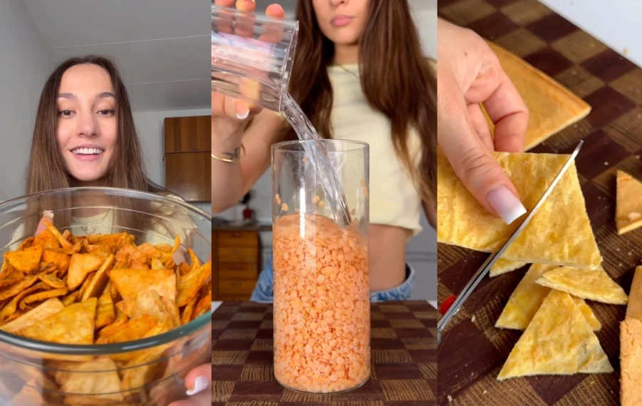 šošovicové chipsy recept s postupom