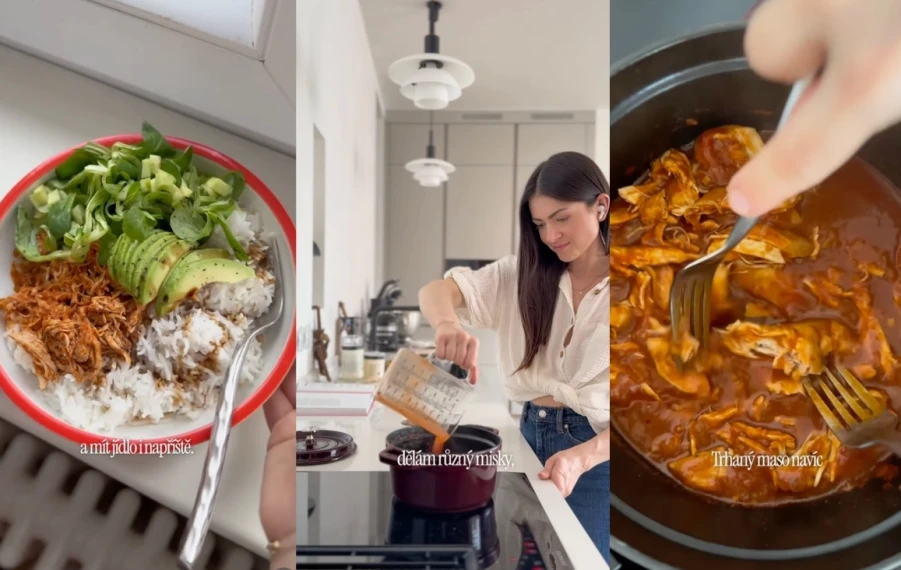 trhané kuracie mäso v paradajkovej omáčke recept