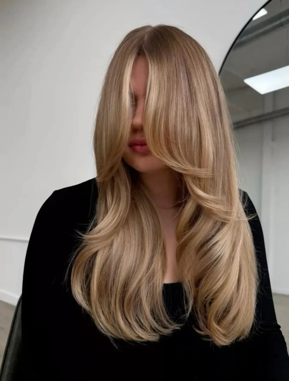 trendy blond