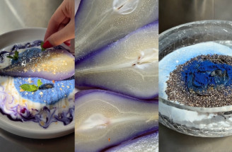 Peptidové raňajky pre krajšiu pleť: Modrá beauty bowl s chia, jogurtom a spirulinou