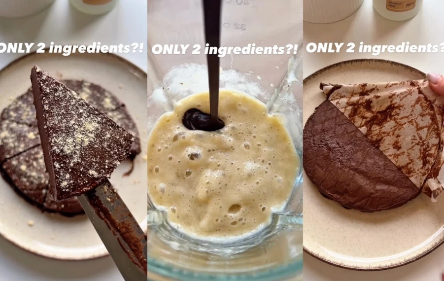 čokoládovo banánový fudge recept s postupom