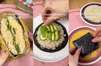 Chrumkavý sushi burger ovládol sociálne siete: Recept, ktorý si zamilujú všetci milovníci sushi aj burgerov