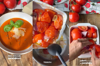 Pečená paradajková polievka z čerstvých paradajok: Jednoduchý letný recept plný chuti