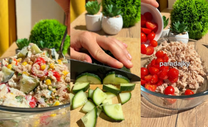 Letný tuniakový šalát: Rýchly recept bez varenia, ktorý zasýti na dlhé hodiny