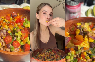 Cowboy Caviar šalát: Rýchly recept z fazule, kukurice a avokáda