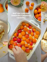 Žemľovka z vianočky s tvarohom a marhuľami: Najlepšia letná žemľovka, ktorá je neuveriteľne vláčna