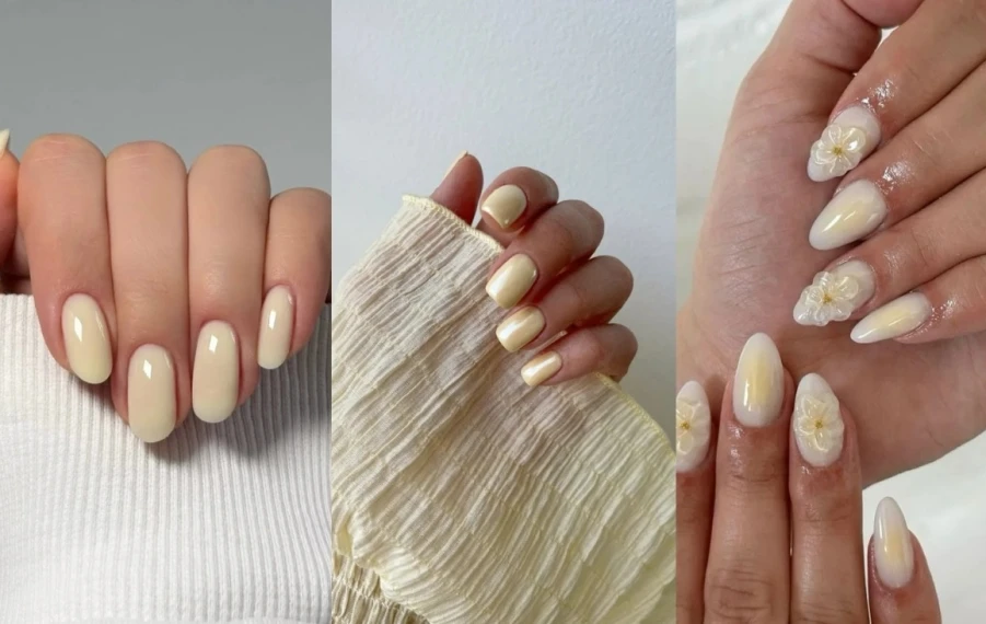 butter yellow nechty maslovo žltá manikúra ovládla leto 2026