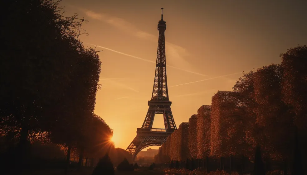 romantická svadobná cesta v Paríži