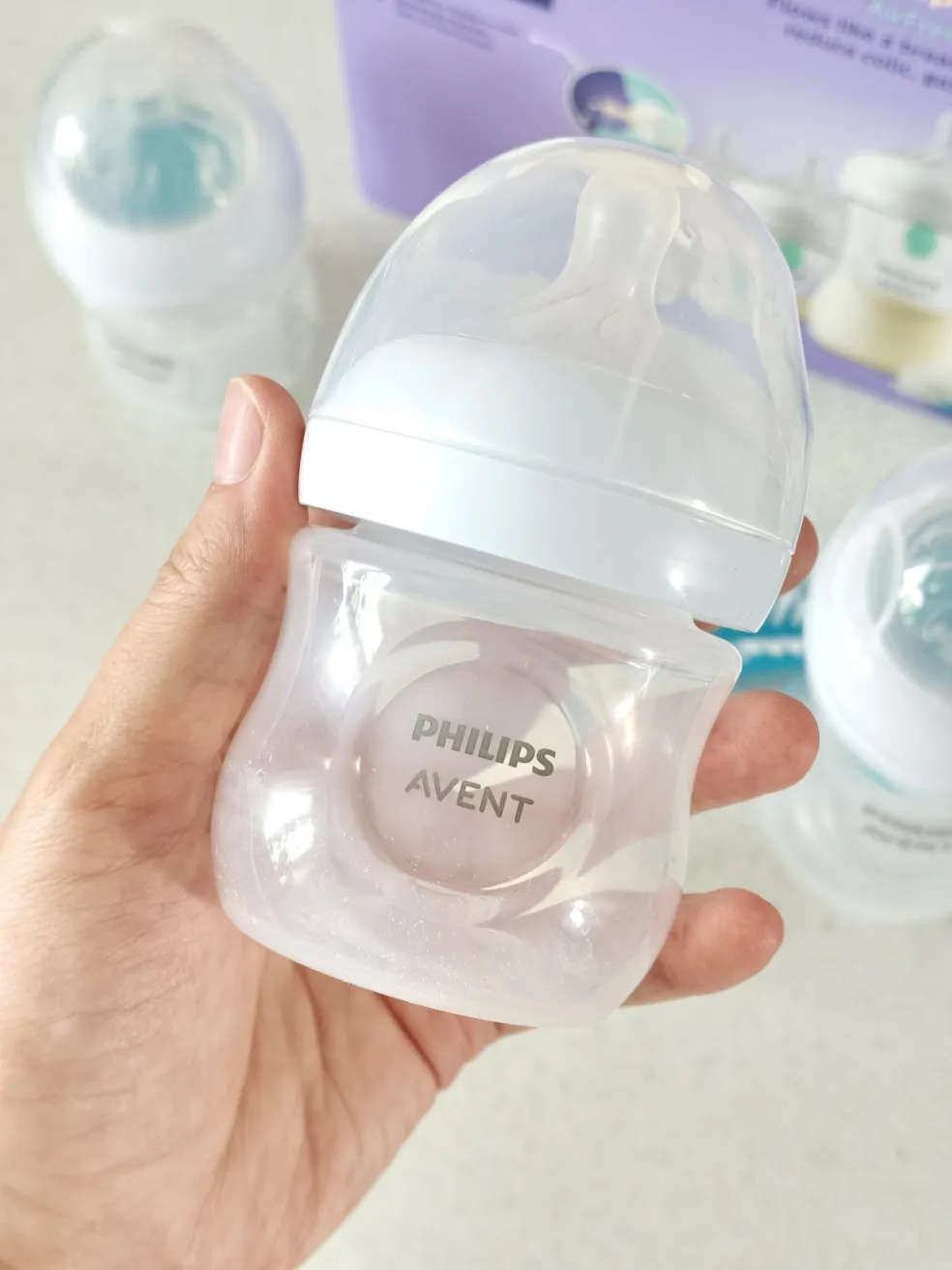 Detská fľaša s objemom 125 ml
