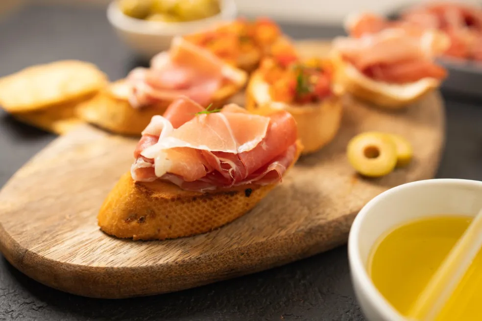 studené španielske tapas