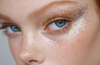 Frosty eyes po 40: Ako nosiť strieborné a modré tiene moderne a elegantne