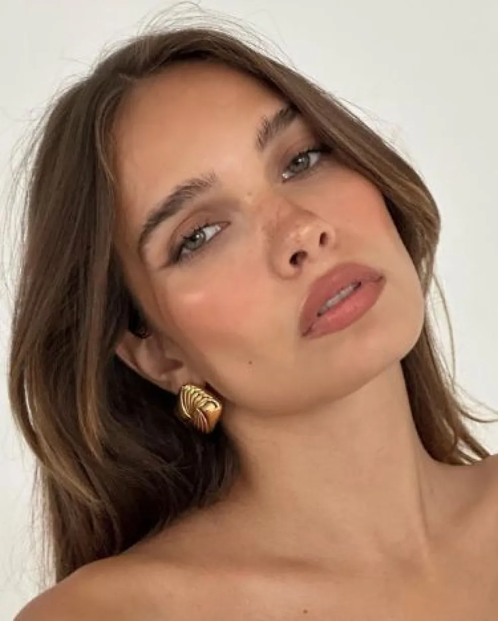 denné soft smoky eyes s hnedou ceruzkou a maskarou