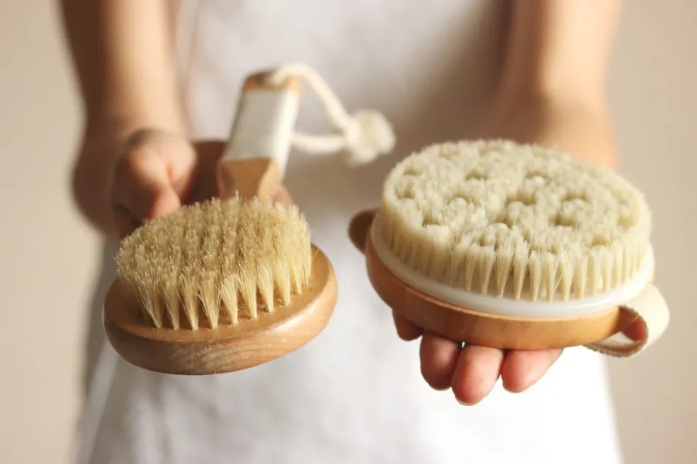 dry brushing a starostlivosť o pokožku tela