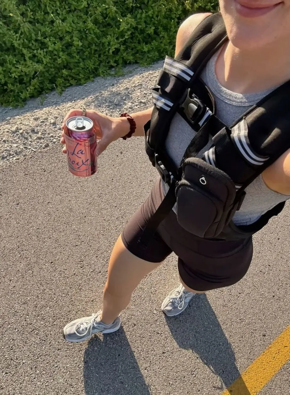 fitness chôdza so záťažou na zlepšenie kondície