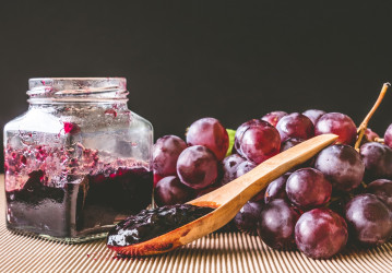 Urodilo sa ho viac, než dosť? Skús recept na hroznovú marmeládu!