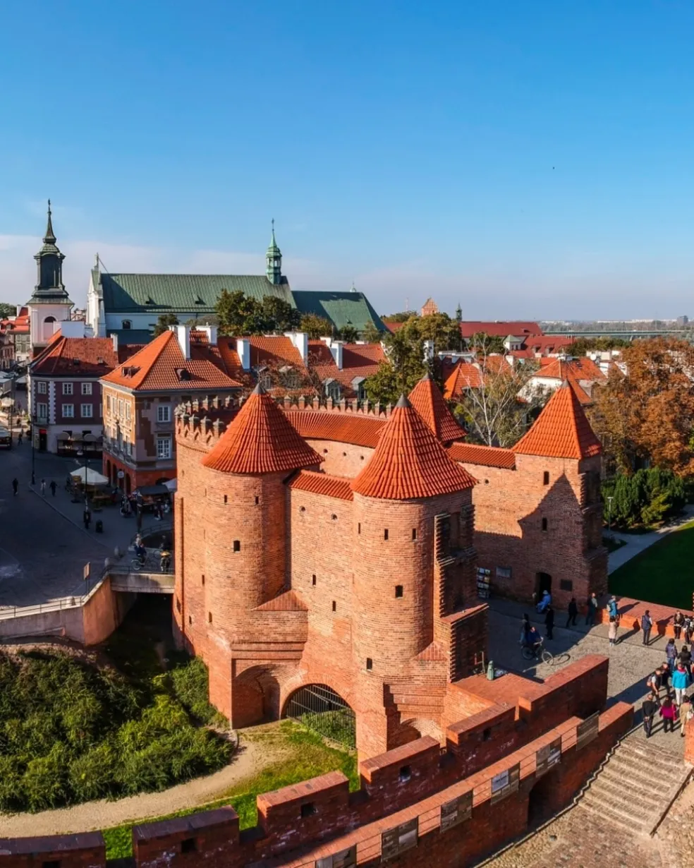 Kráľovský hrad vo Varšave počas city breaku