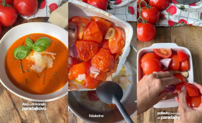 Pečená paradajková polievka z čerstvých paradajok: Jednoduchý letný recept plný chuti