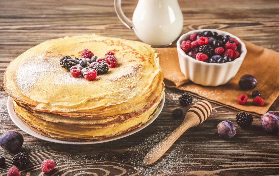 palacinky bez mlieka