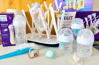 TEST: Dojčenské fľaše a cumlíky Philips Avent