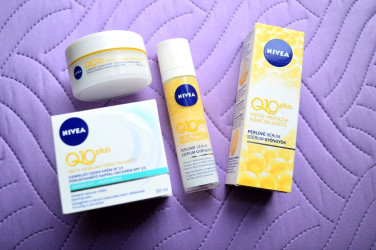 TEST: NIVEA perlové sérum a krém proti vráskam Q10 Plus