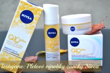 TEST: Pleťová starostlivosť značky Nivea – Pleťové sérum a krém Q10 Plus