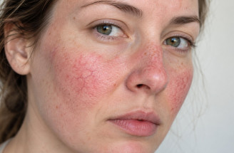 Červené škvrny na tvári: možné príčiny a kedy vyhľadať dermatológa